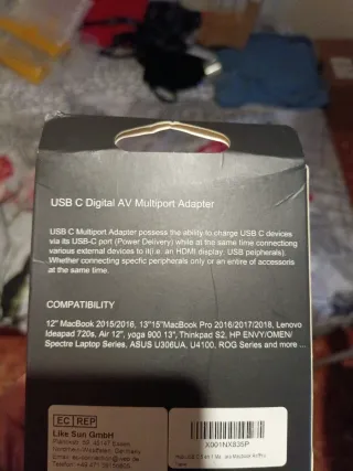 Lote 4 HUB USB-C HDMI 4K Yashidi