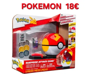Pokemon Surprise Attack Game 8 Pezzi