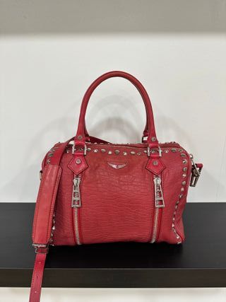 Bolso Zadig & Voltaire Rojo Tachuelas