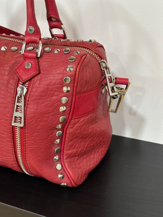 Borsa Zadig & Voltaire Rosso con Borchie