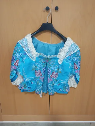 Traje de Fallera Azul Talla 38