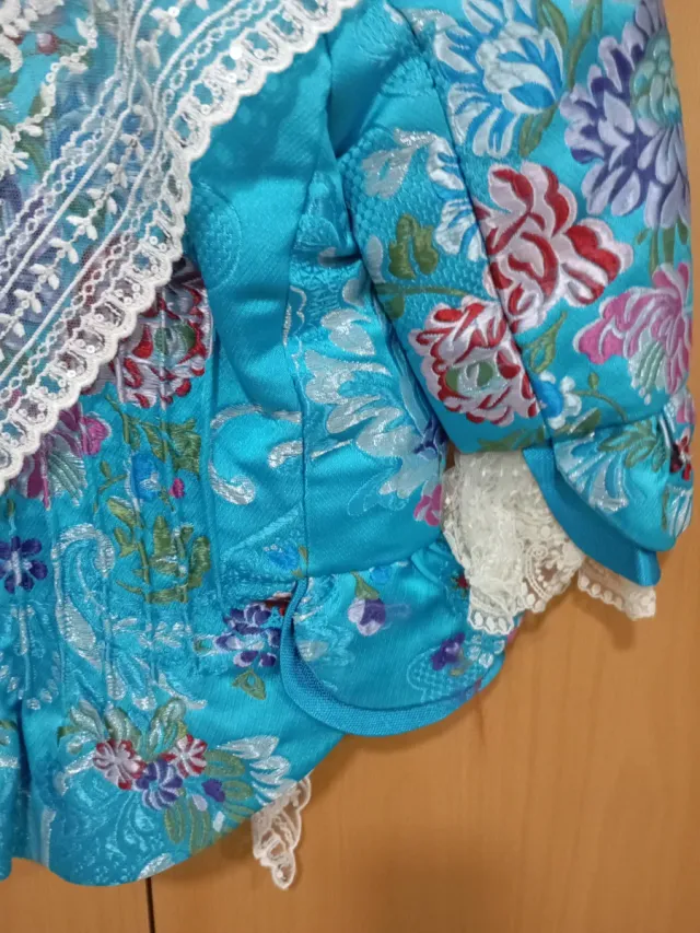 Traje de Fallera Azul Talla 38