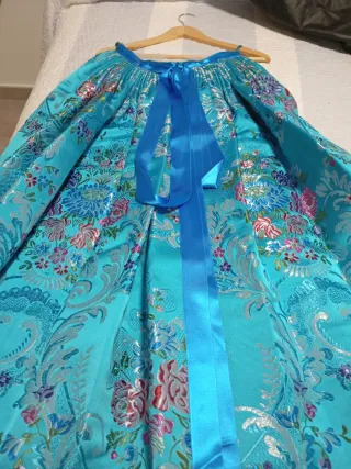 Traje de Fallera Azul Talla 38