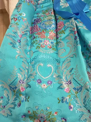 Traje de Fallera Azul Talla 38