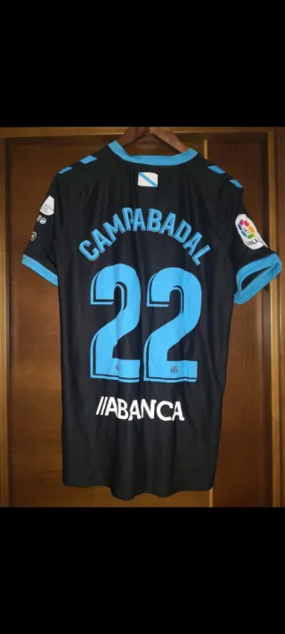Camiseta de fútbol Lugo Campabadal Matchworn