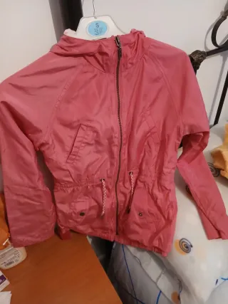 Cazadora niña rosa Talla S