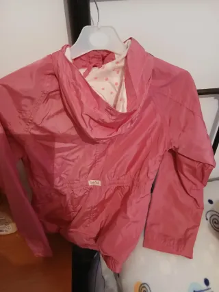 Cazadora niña rosa Talla S