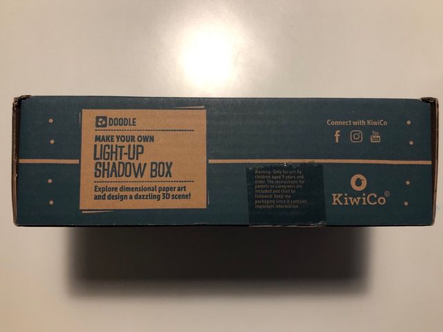 Sin estrenar: Kit manualidades. Caja de luz