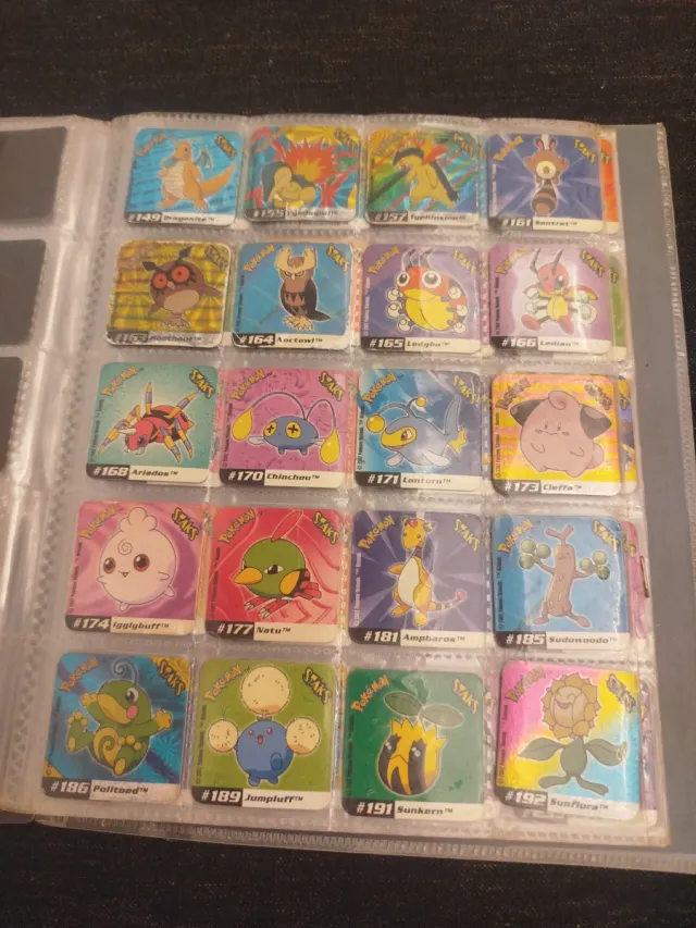 Álbum Pokémon Staks Johto League Champions Panini