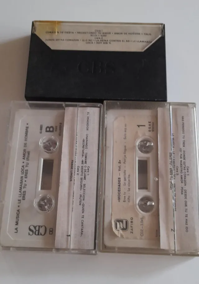 Cassetto di nastri Mocedades (2)