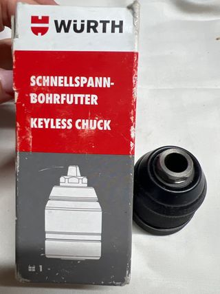 Portabrocas WURTH Keyless Chuck