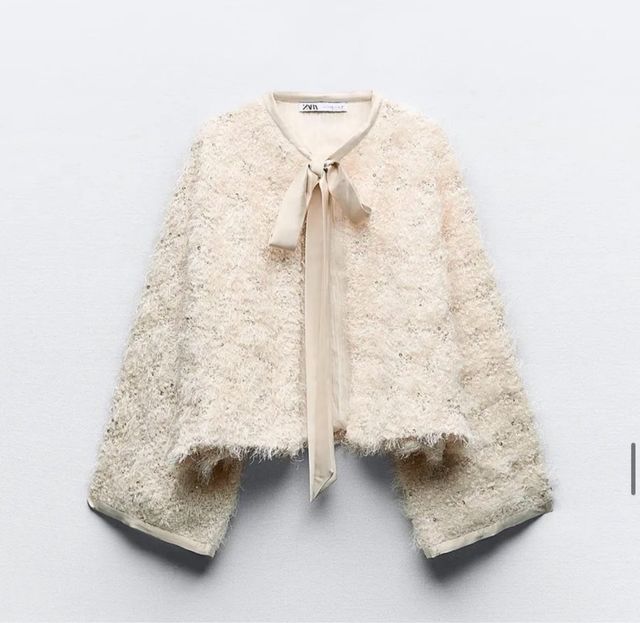 Giacchetta Zara Sfrangiata con Abbellimenti