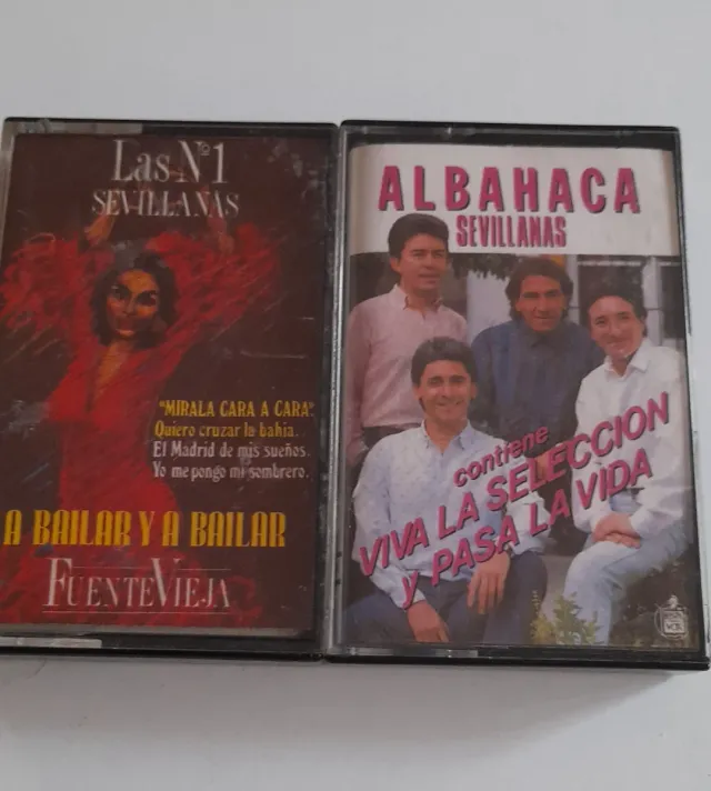 2 nastri cassette Sevillanas Flamenco