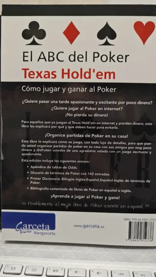 El ABC del Póker Texas Hold'em 6ª Edición