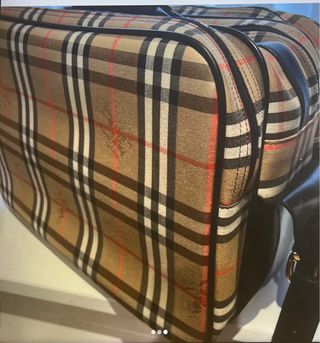 Borsa da viaggio vintage Burberry