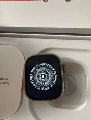 Apple Watch Ultra Plata/Naranja