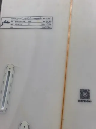 Tabla de surf Rusty 5'9 20.87.2.34 33'41