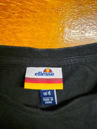 Maglietta corta donna Ellesse nera (cod. B1)