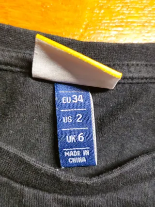 Maglietta corta donna Ellesse nera (cod. B1)