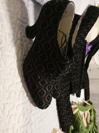 Traje Fallera Manga Larga Talla 38