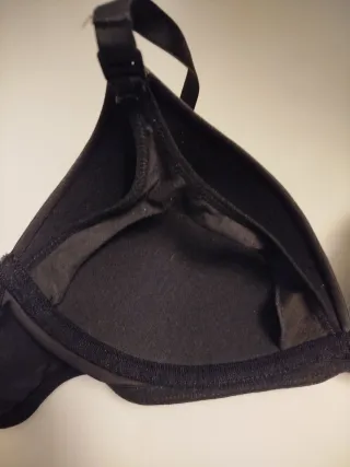 Sujetador de lactancia negro