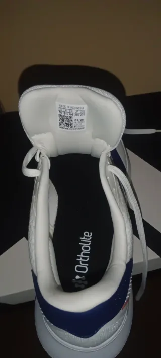 Zapatillas Adidas Running Blancas y Azules