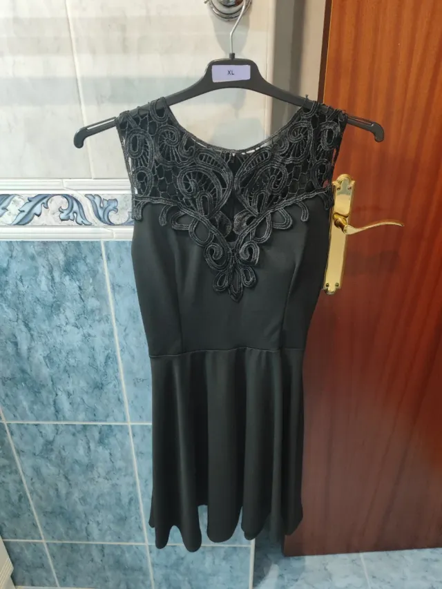 Vestido Negro Encaje