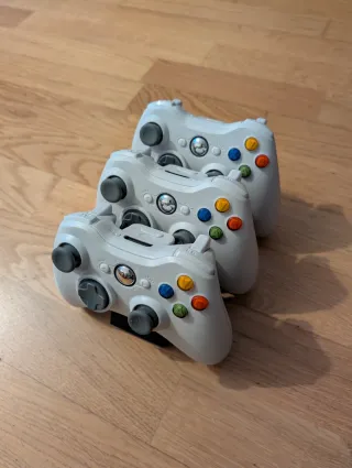 Mando compatible Xbox 360 USB Blanco