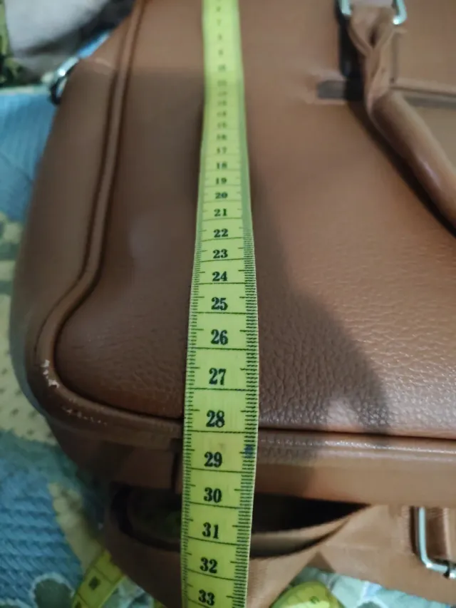 Maletín Marrón Naranja