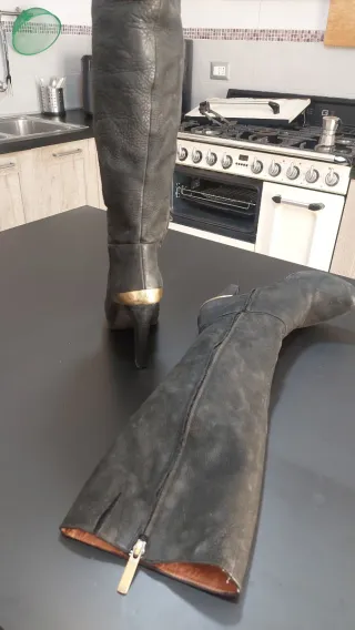 Stivali Liu Jo n.38 grigio