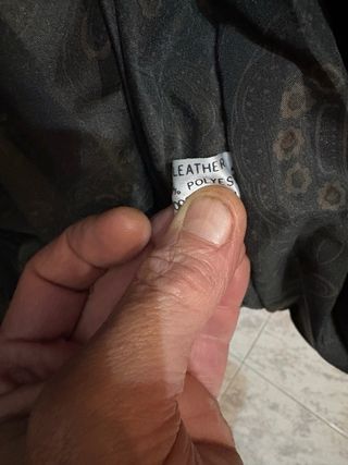 Giacca uomo vera pelle vintage