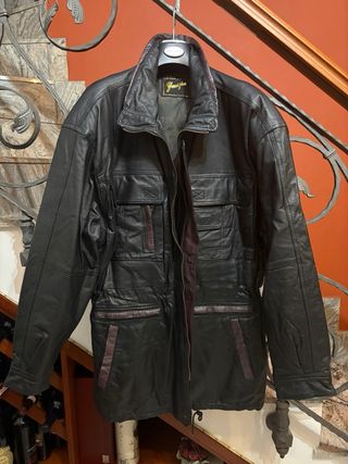 Giacca uomo vera pelle vintage