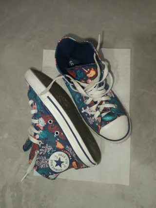 Zapatos Converse All Stars niña unicornios