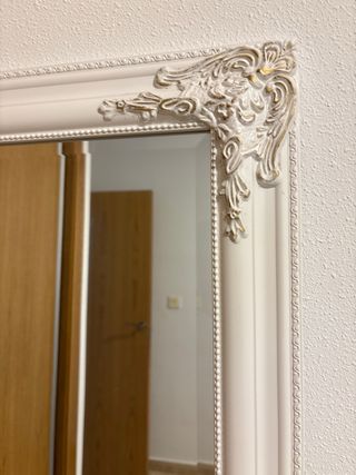 Specchio a figura intera bianco