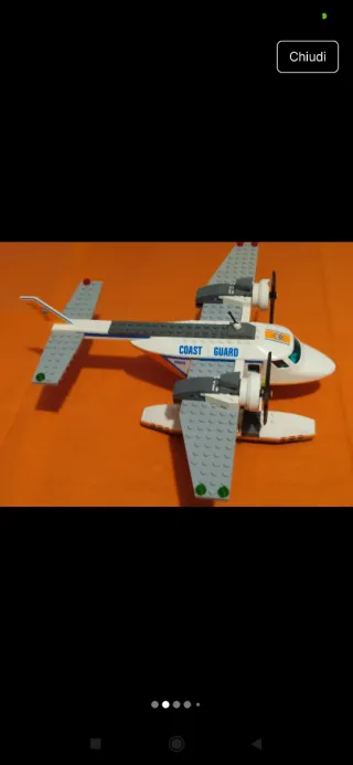 LEGO City 60015 Aereo Guardia Costiera