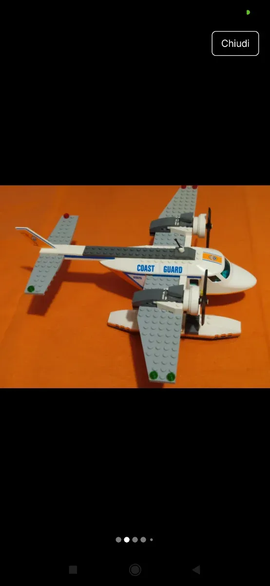LEGO City 60015 Aereo Guardia Costiera