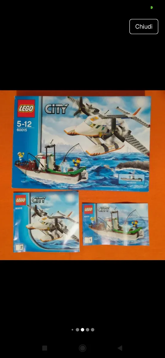 LEGO City 60015 Aereo Guardia Costiera