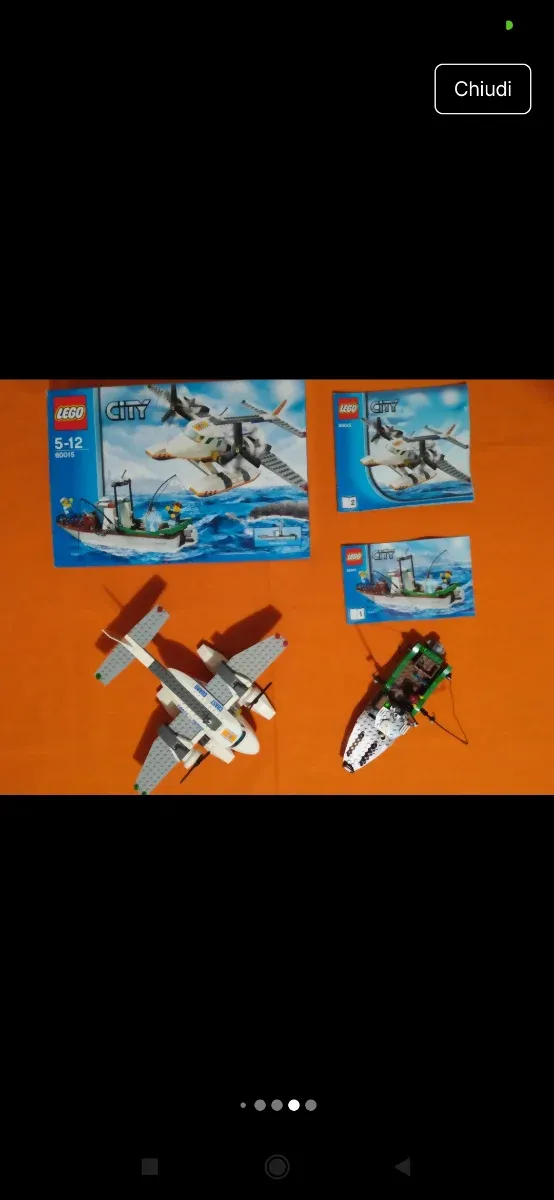 LEGO City 60015 Aereo Guardia Costiera