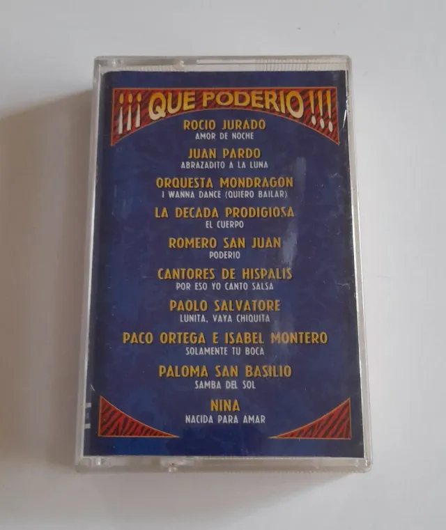 Nastro a cassetta ¡¡¡Que Poderío!!!