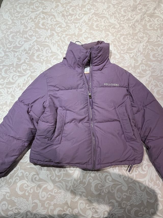 Chaqueta Puffy Morada