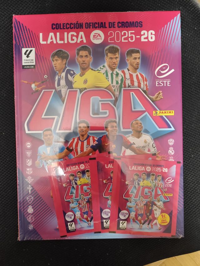 Álbum Capa Dura Liga Este 2025-26