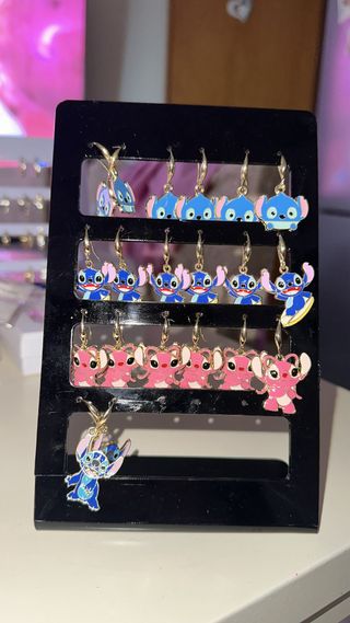 Orecchini Stitch e Angel