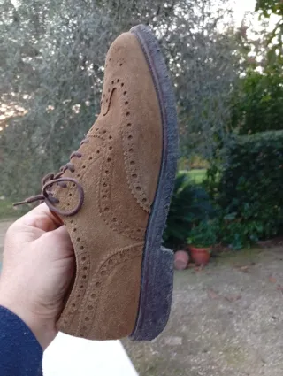 Scarpe Derby Church's Camoscio Marrone