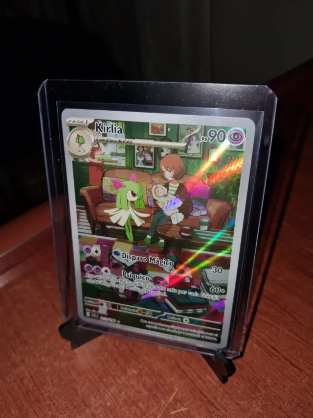 Carta Pokémon Kirlia 212/198 Rara