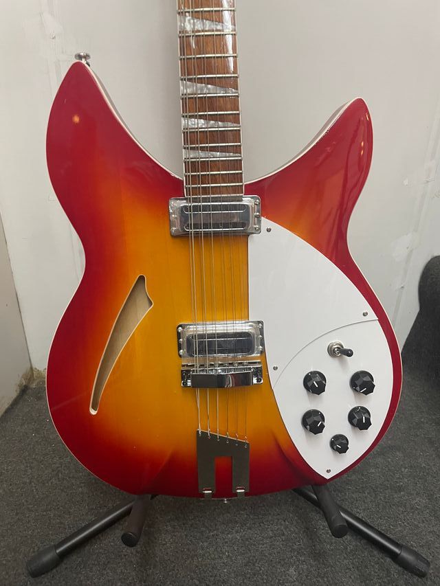 Rickenbacker 360-12.  1964. Customized Replica.