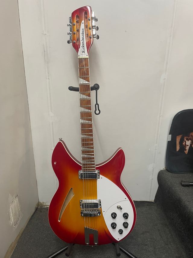 Rickenbacker 360-12.  1964. Customized Replica.