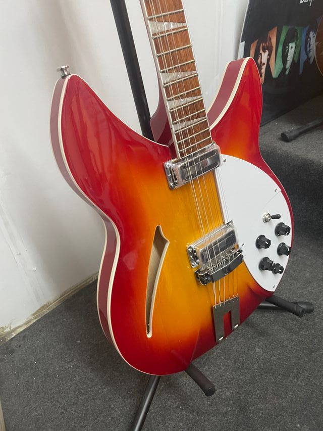 Rickenbacker 360-12.  1964. Customized Replica.