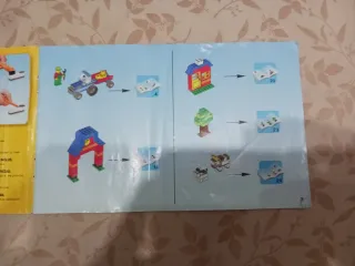 Baúl LEGO 4626 con piezas