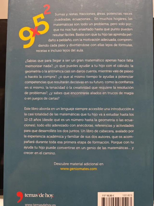 Tu hijo puede ser un genio de las mates: Ayúdal...