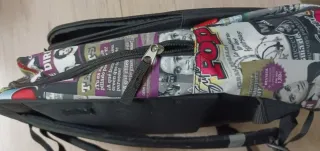 Mochila Super Pop One Direction Justin Bieber